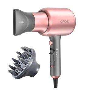 NANO IONIC LOW NOISE HAIR DRYER WITH DIFFUSER AND CONCENTRATOR - ROSE PINK